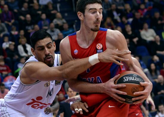 Basketball. Euroleague. CSKA vs. Real