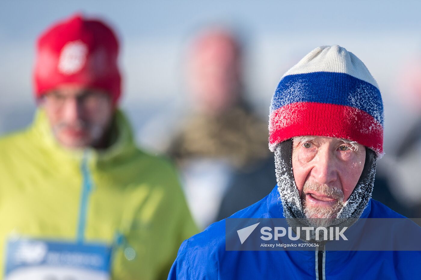 The 25th Christmas half marathon in Omsk