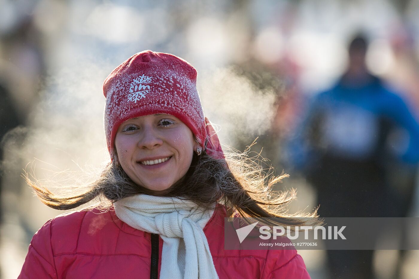 The 25th Christmas half marathon in Omsk