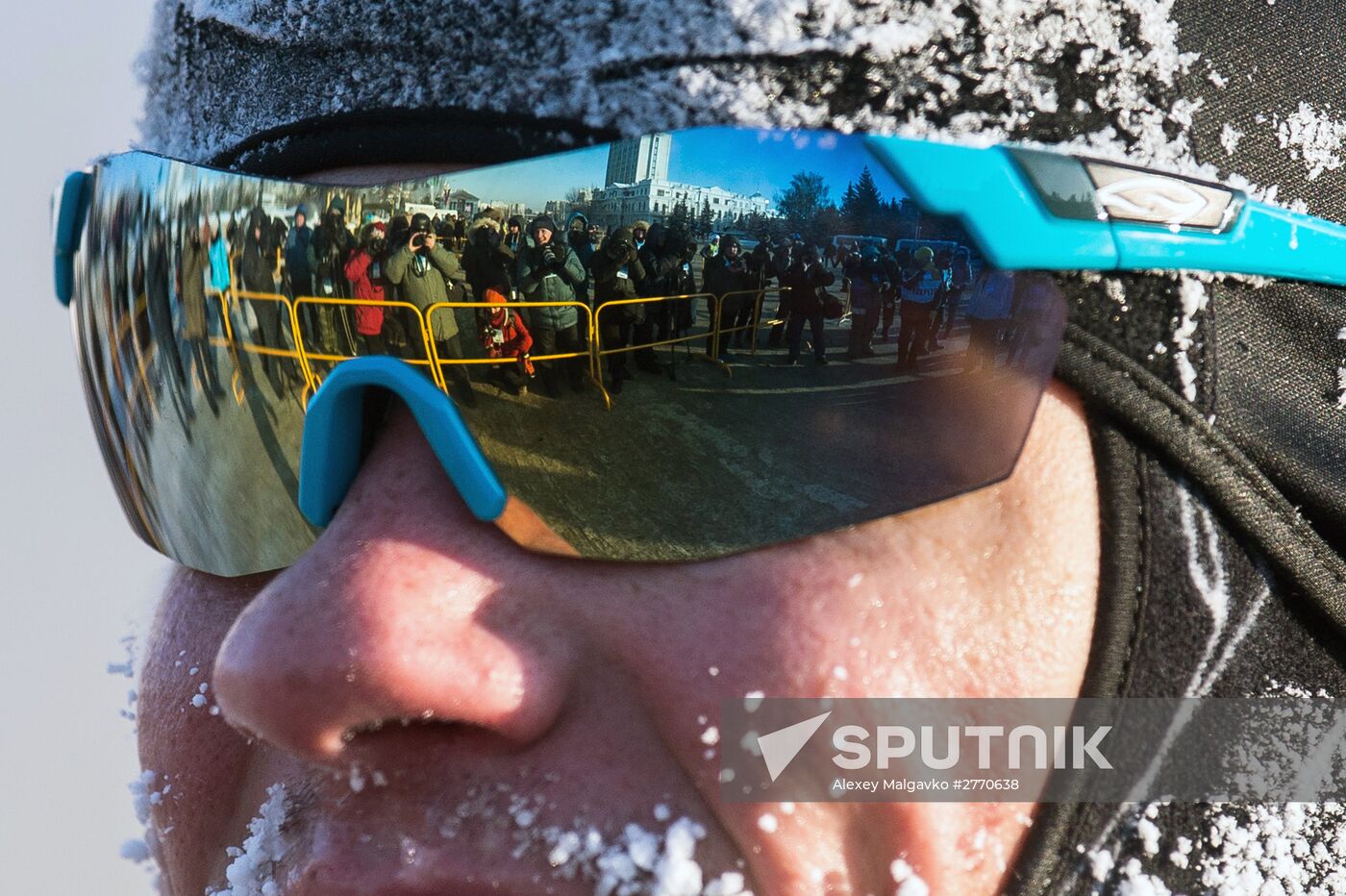 The 25th Christmas half marathon in Omsk