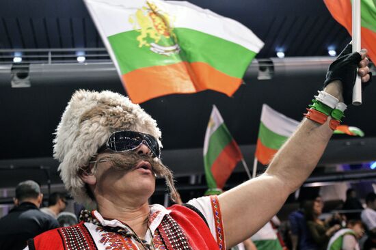 2016 Olympic Games Men's Qualification Volleyball Tournament. Russia vs. Bulgaria