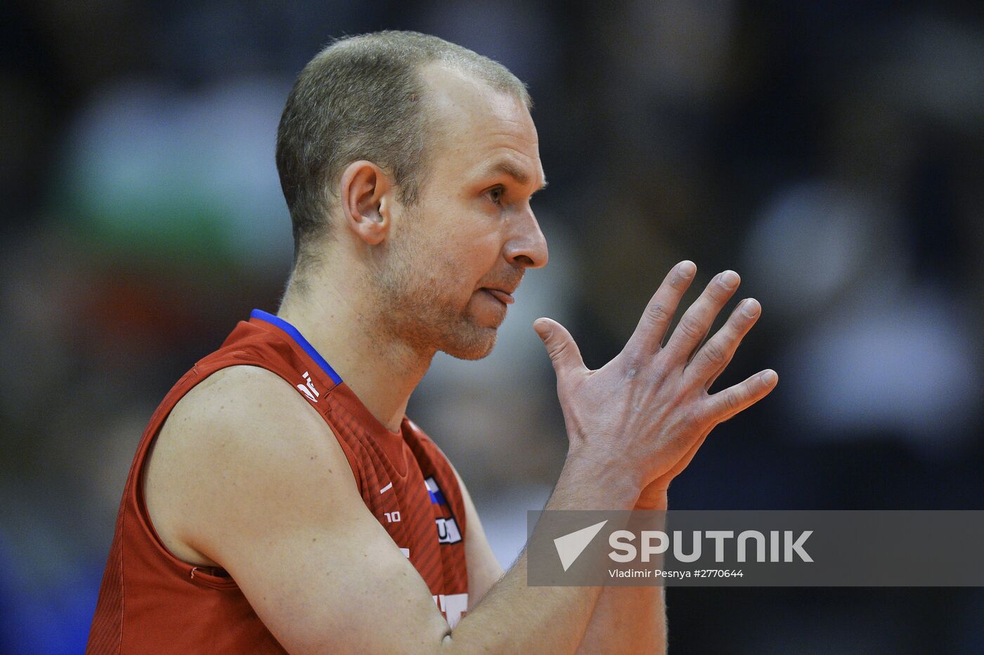 2016 Olympic Games Men's Qualification Volleyball Tournament. Russia vs. Bulgaria