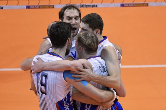 2016 Olympic Games Men's Qualification Volleyball Tournament. Russia vs. Bulgaria