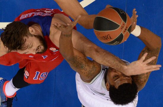 Basketball. Euroleague. CSKA vs. Real