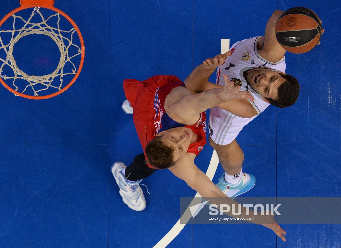 Basketball. Euroleague. CSKA vs. Real