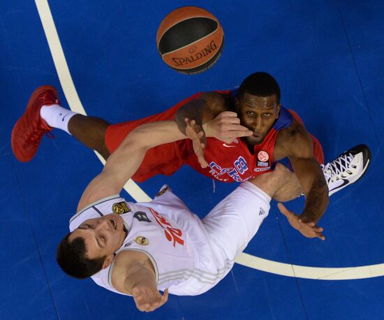 Basketball. Euroleague. CSKA vs. Real