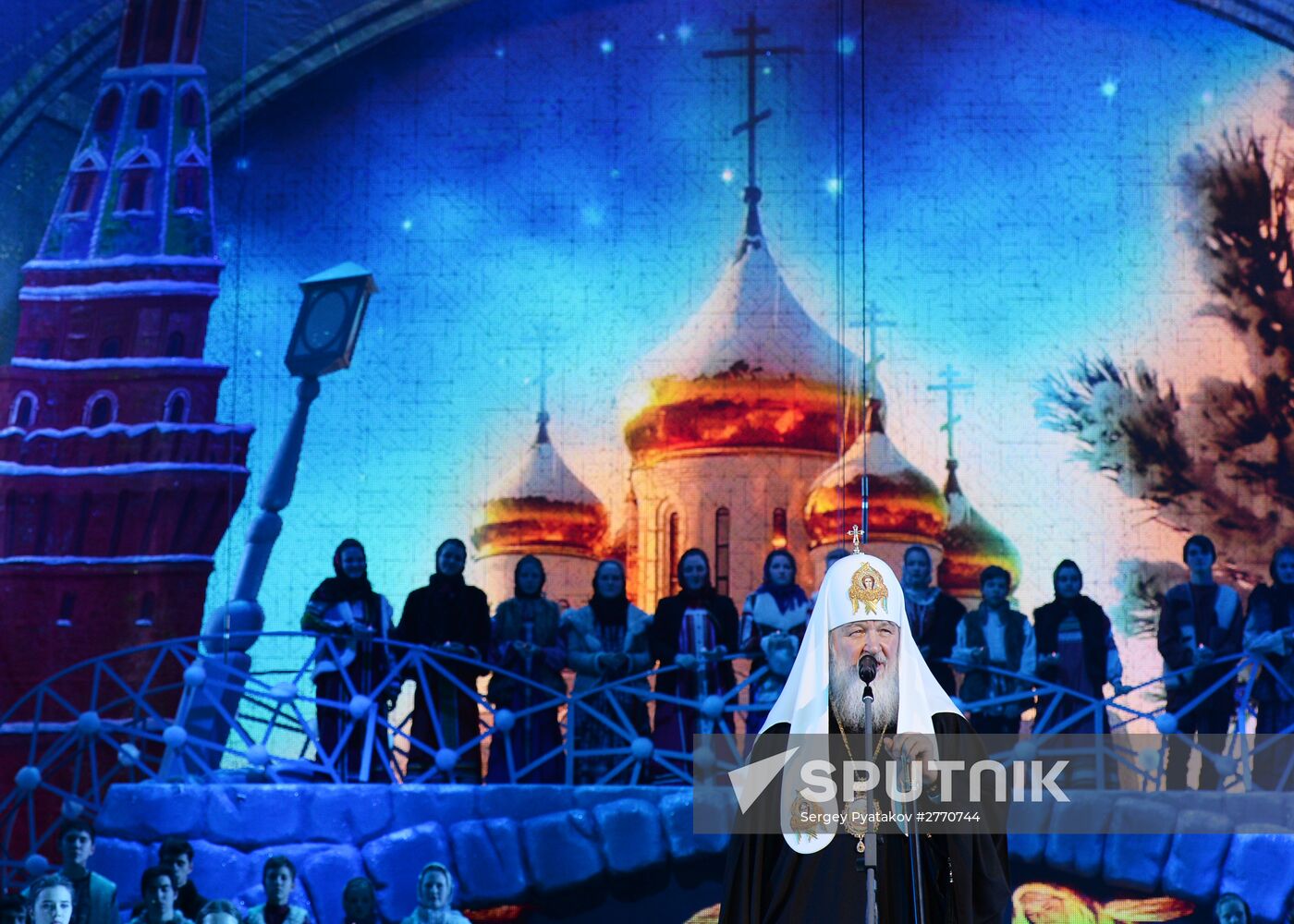 Patriarchal Christmas gala at State Kremlin Palace