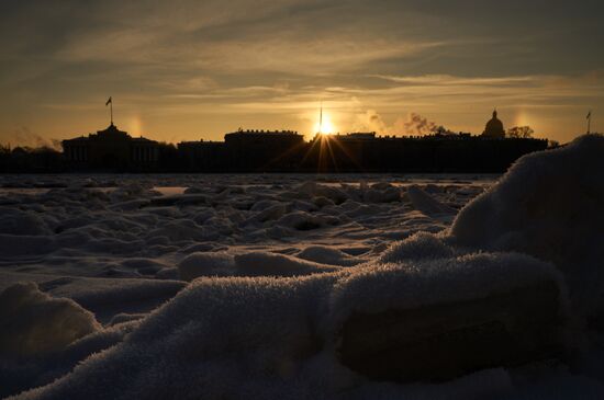 Winter in St. Petersburg