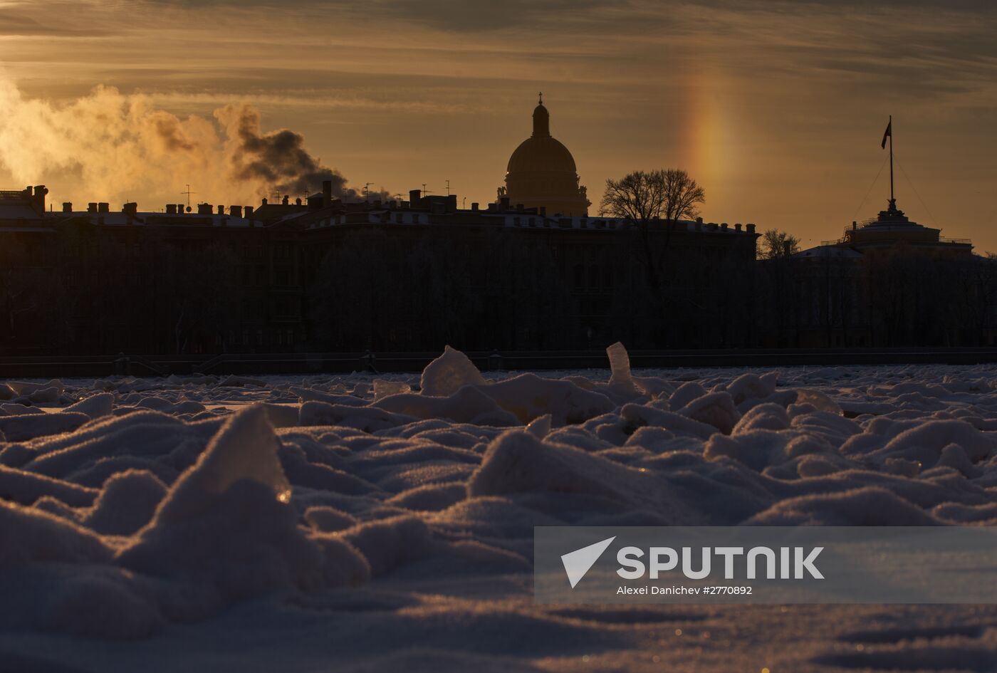 Winter in St. Petersburg