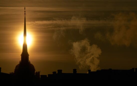 Winter in St. Petersburg