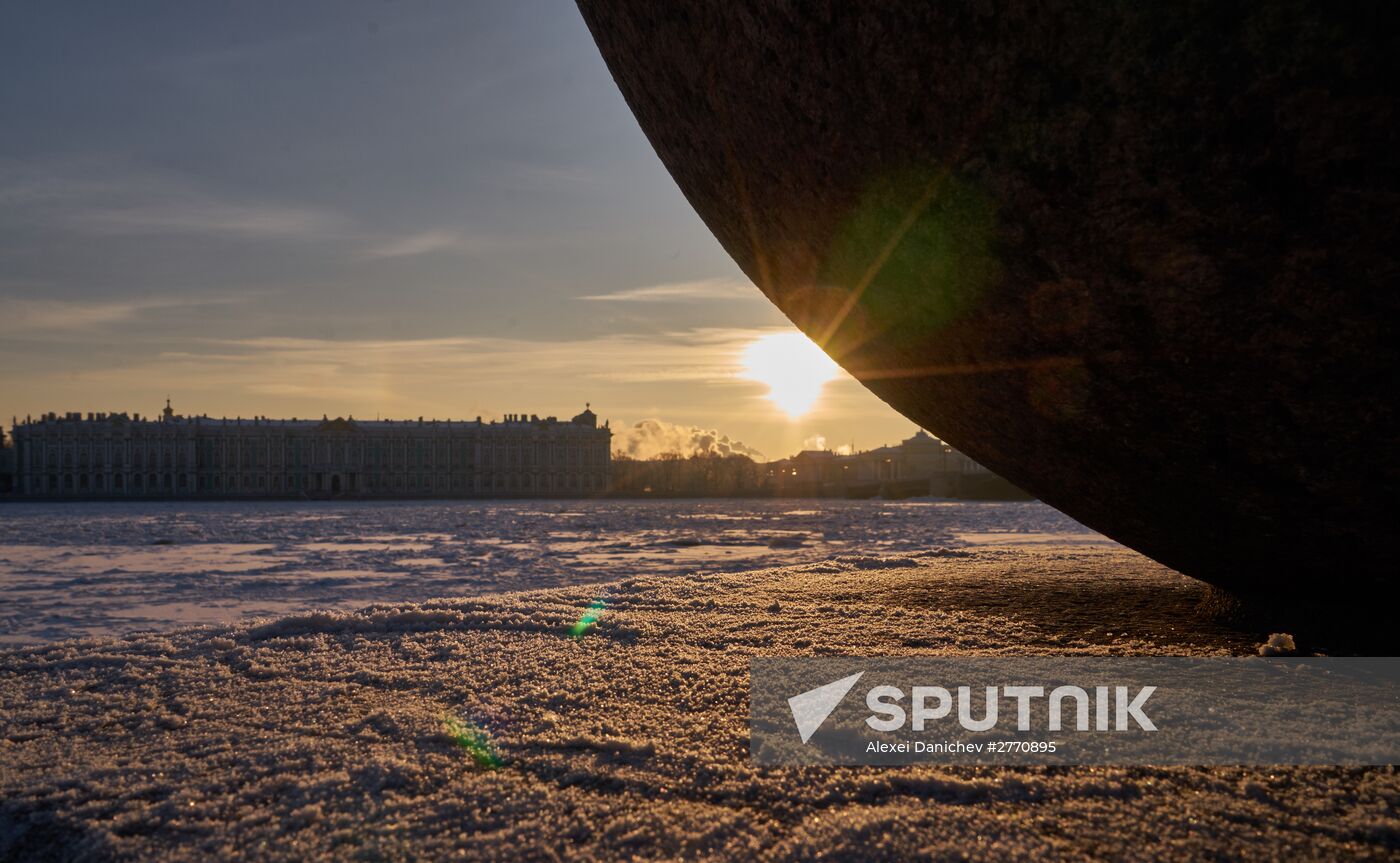 Winter in St. Petersburg