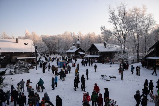 Yuletide in Vitoslavitsy festival