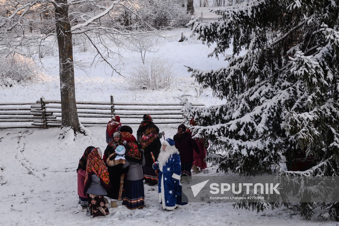 Yuletide in Vitoslavitsy festival
