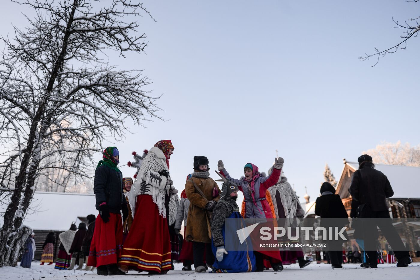 Yuletide in Vitoslavitsy festival