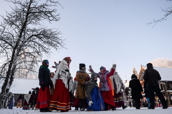 Yuletide in Vitoslavitsy festival