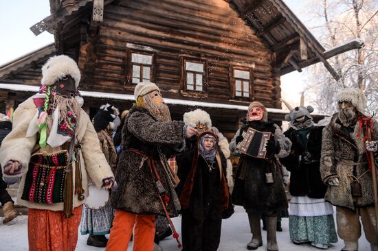 Yuletide in Vitoslavitsy festival