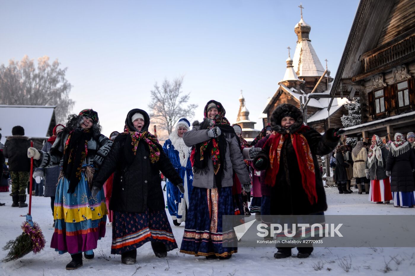 Yuletide in Vitoslavitsy festival