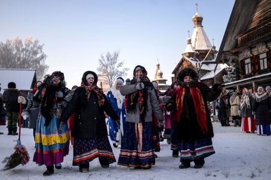 Yuletide in Vitoslavitsy festival
