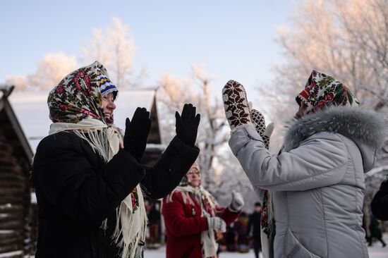 Yuletide in Vitoslavitsy festival