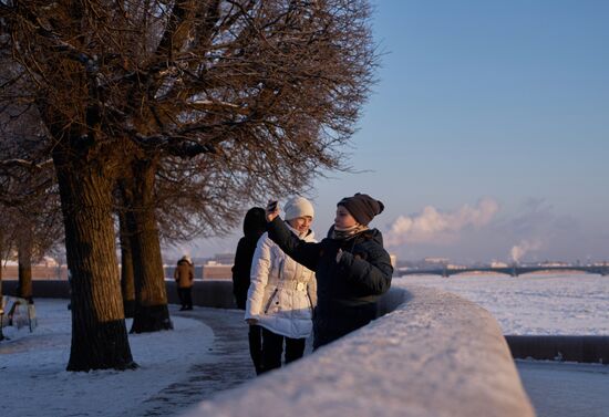 Winter in St. Petersburg