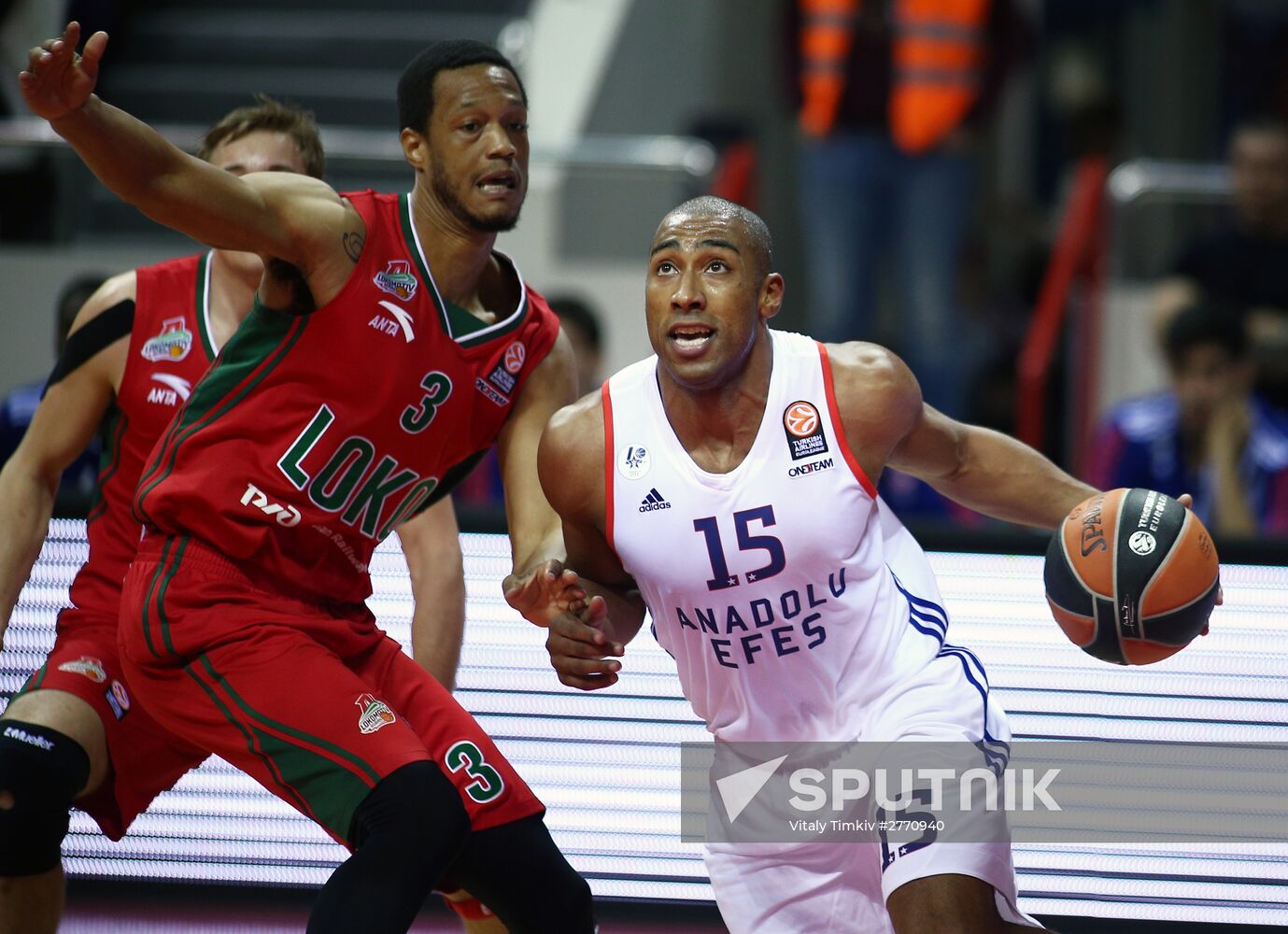 Euroleague Basketball. Lokomotiv-Kuban vs. Anadolu Efes