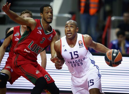Euroleague Basketball. Lokomotiv-Kuban vs. Anadolu Efes