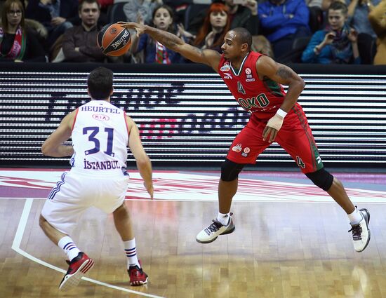 Euroleague Basketball. Lokomotiv-Kuban vs. Anadolu Efes