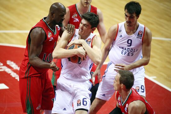 Euroleague Basketball. Lokomotiv-Kuban vs. Anadolu Efes