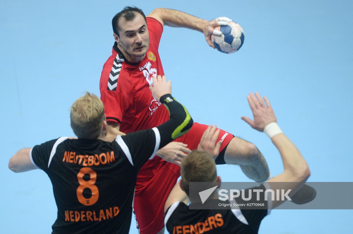 Christmas Handball Tournament of Four. Russia vs. Netherlands
