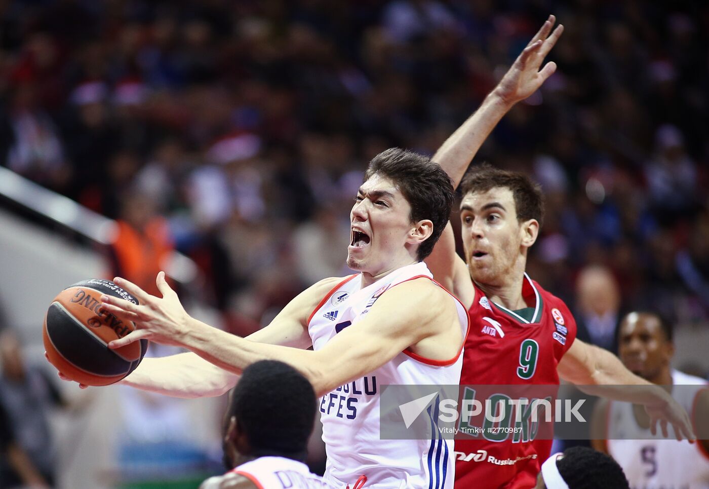 Euroleague Basketball. Lokomotiv-Kuban vs. Anadolu Efes