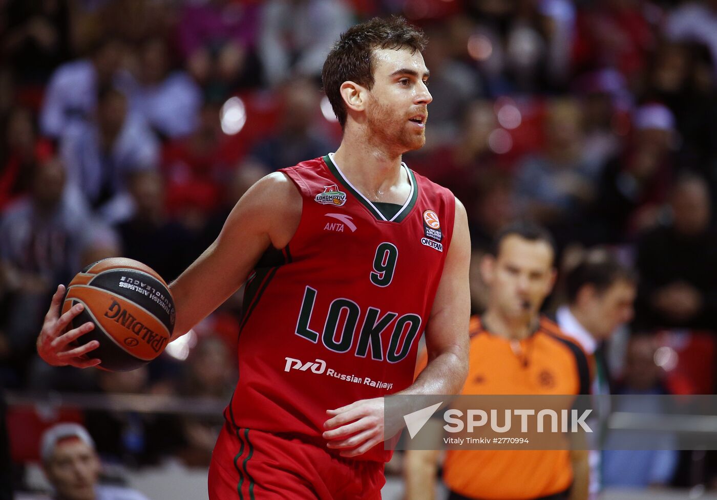 Euroleague Basketball. Lokomotiv-Kuban vs. Anadolu Efes