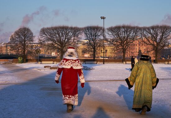 Winter in St. Petersburg