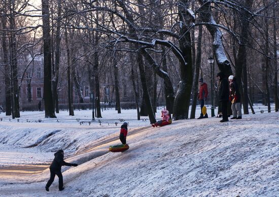 Winter in St. Petersburg