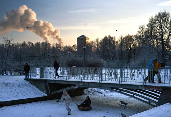 Winter in St. Petersburg