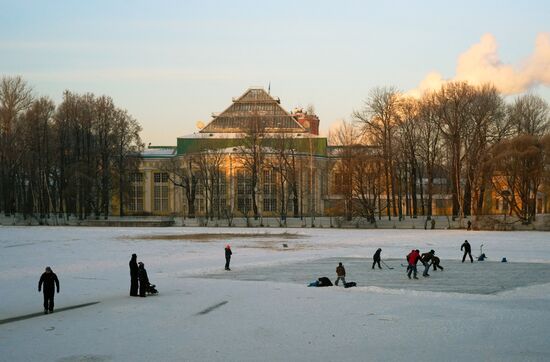 Winter in St. Petersburg