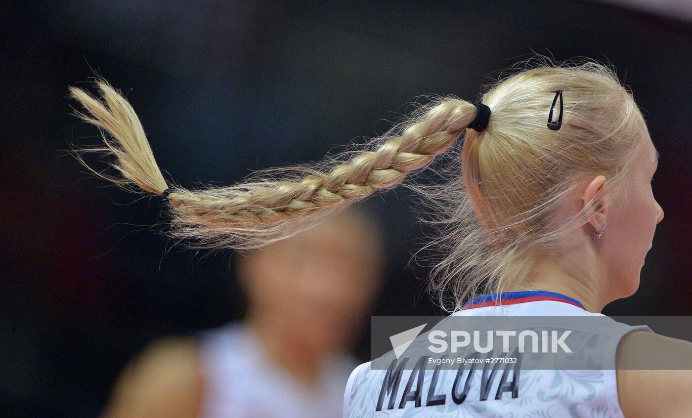 2016 Women's European Volleyball Olympic Qualification Tournament. Russia vs. Turkey