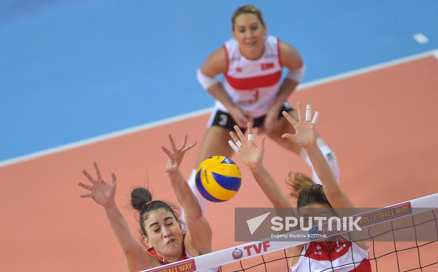 Volleyball. Qualification for 2016 Olympic tournament. Women. Bronze-medal game