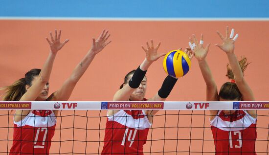 Volleyball. Qualification for 2016 Olympic tournament. Women. Bronze-medal game