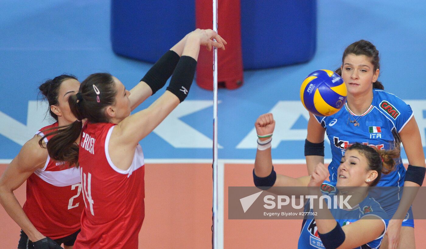 Volleyball. Qualification for 2016 Olympic tournament. Women. Bronze-medal game