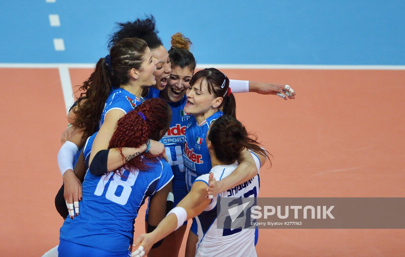 Volleyball. Qualification for 2016 Olympic tournament. Women. Bronze-medal game