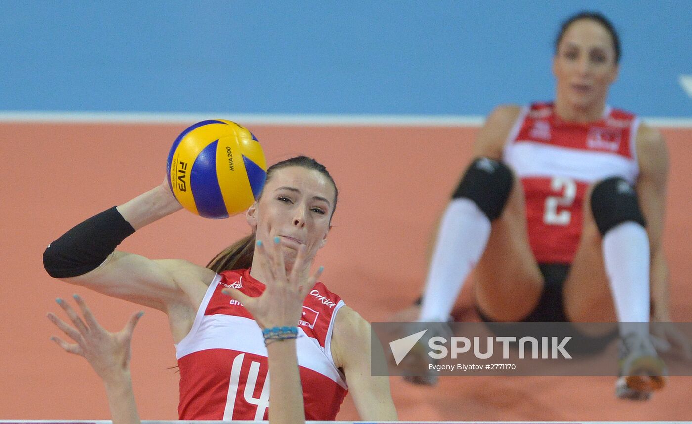 Volleyball. Qualification for 2016 Olympic tournament. Women. Bronze-medal game