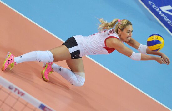 Volleyball. Qualification for 2016 Olympic tournament. Women. Bronze-medal game