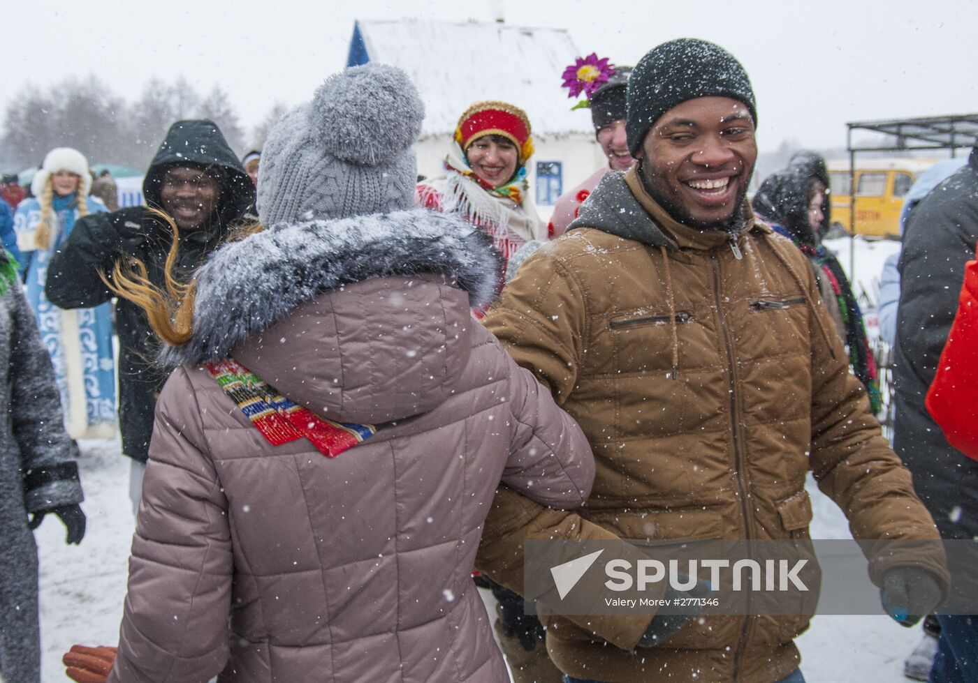 Winter Malanya festival in Belgorod Region