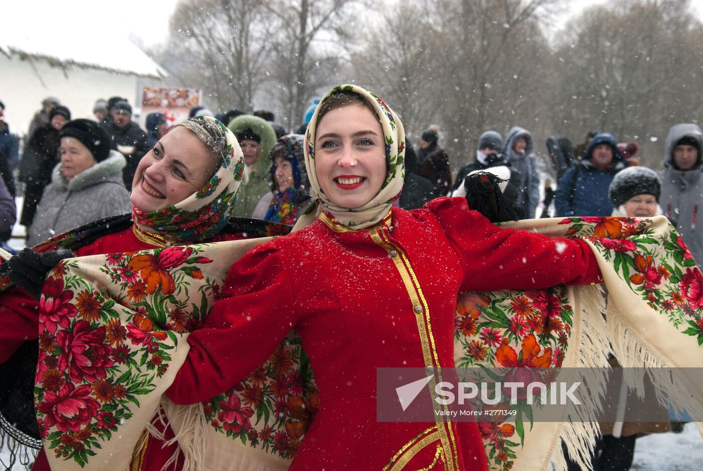 Winter Malanya festival in Belgorod Region