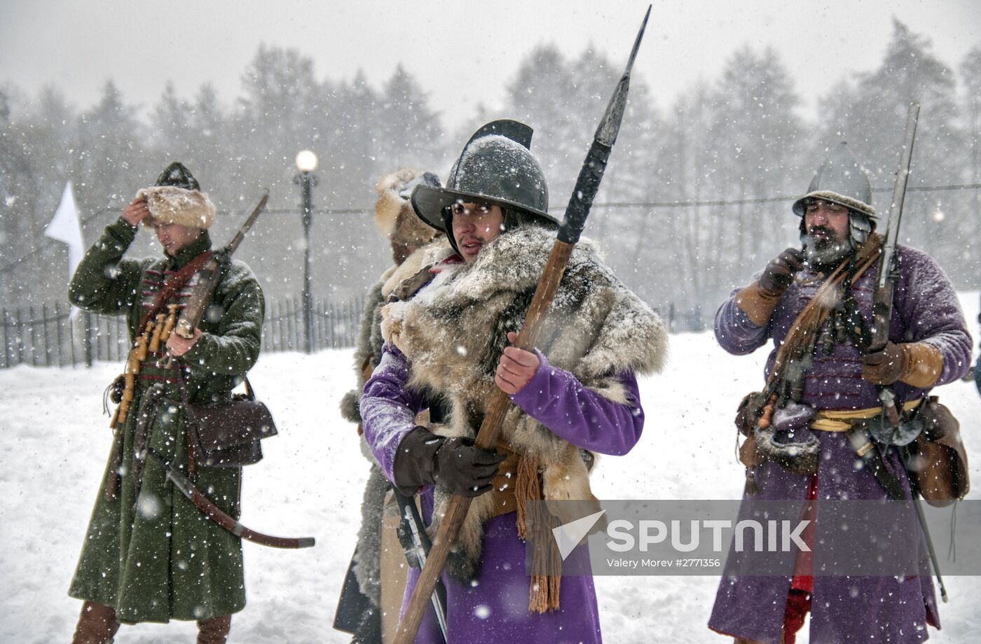 Winter Malanya festival in Belgorod Region