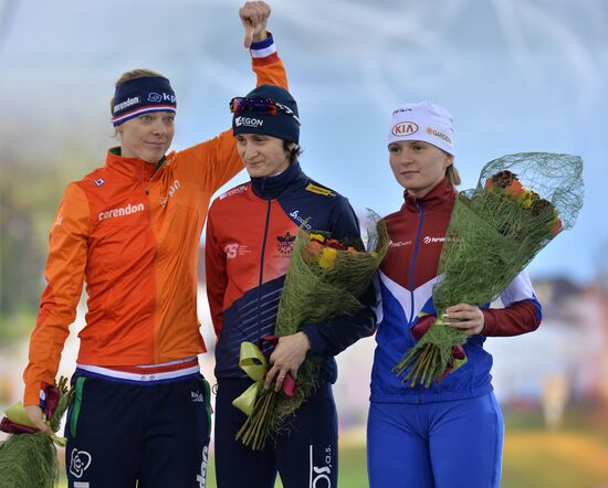 ISU European Speed Skating Championships. Day Two