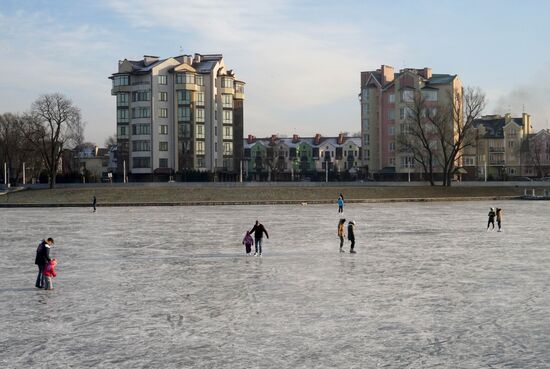 Winter in Kaliningrad