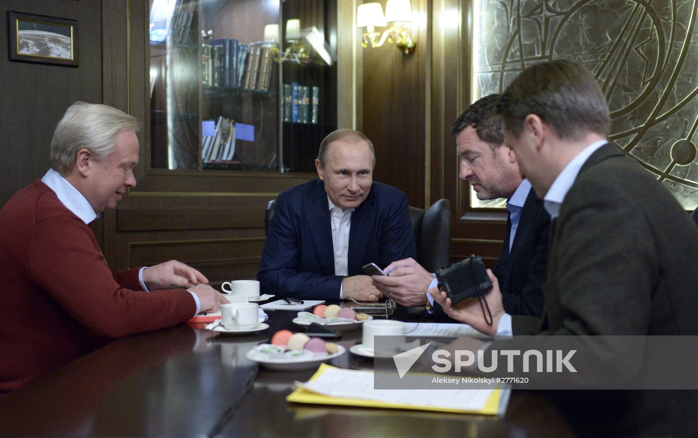 Russian President Vladimir Putin's interview to German newspaper Bild