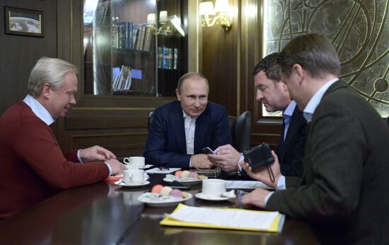 Russian President Vladimir Putin's interview to German newspaper Bild