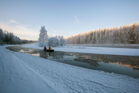 Shuya River tourism in Karelia
